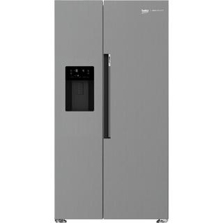 Beko Beko GN162341PTCHN frigorifero side-by-side Libera installazione 571 L E Acciaio inossidabile  