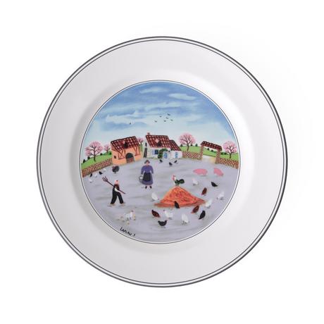Villeroy & Boch Speiseteller Hühnerhof Design Naif  