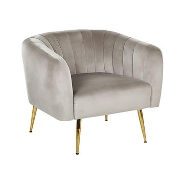 Fauteuil en Velours Moderne LACONIA