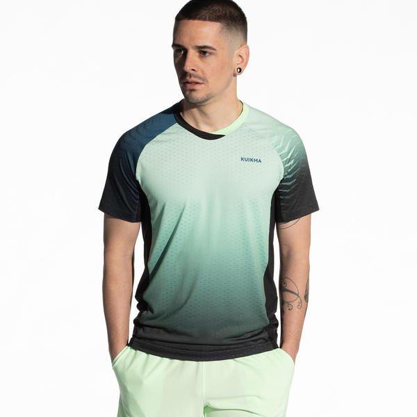 Image of KUIKMA Men's Padel T-Shirt PTS 900 - Green - 48/XL