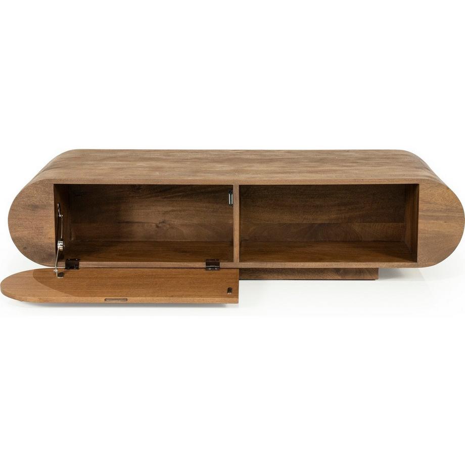 mutoni Table basse King marron 130x60  