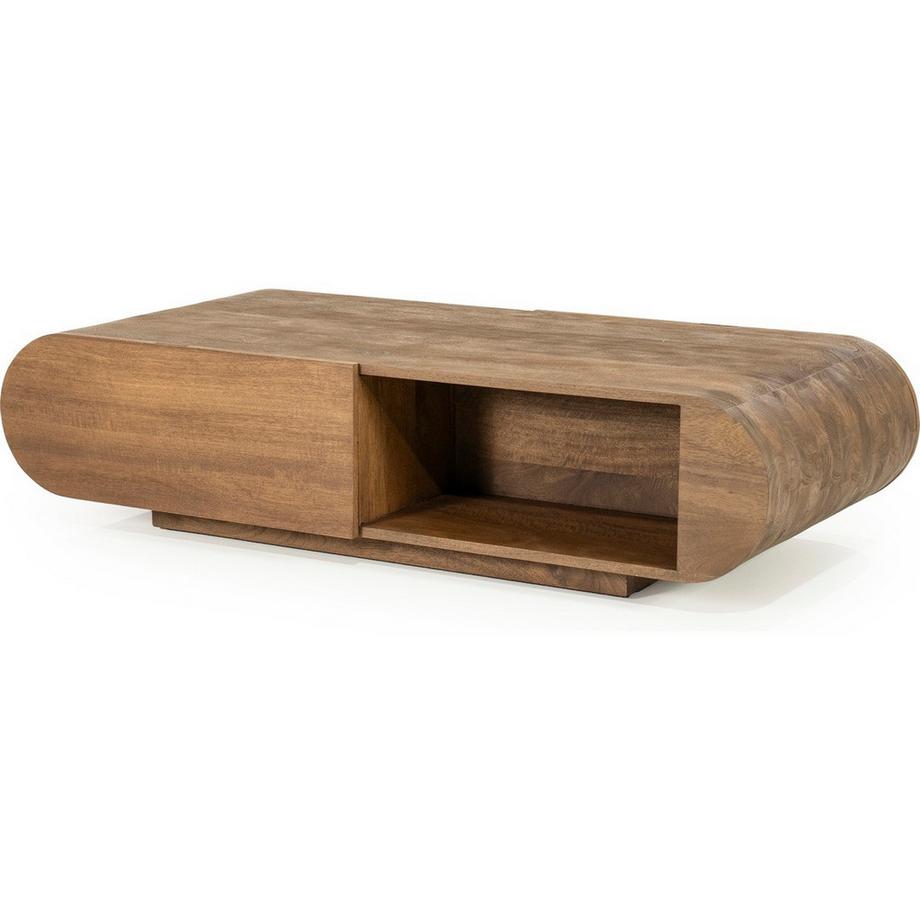 mutoni Table basse King marron 130x60  