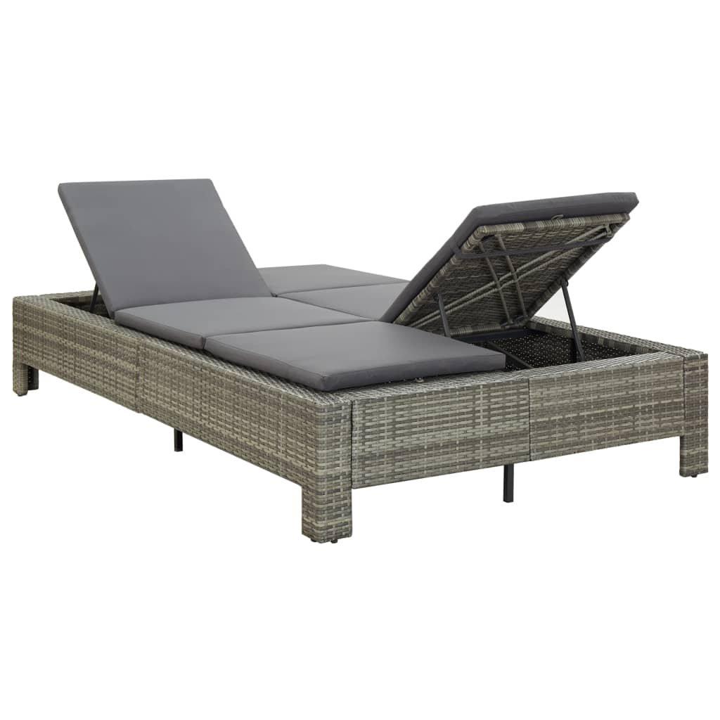 VidaXL Sonnenliege poly-rattan  