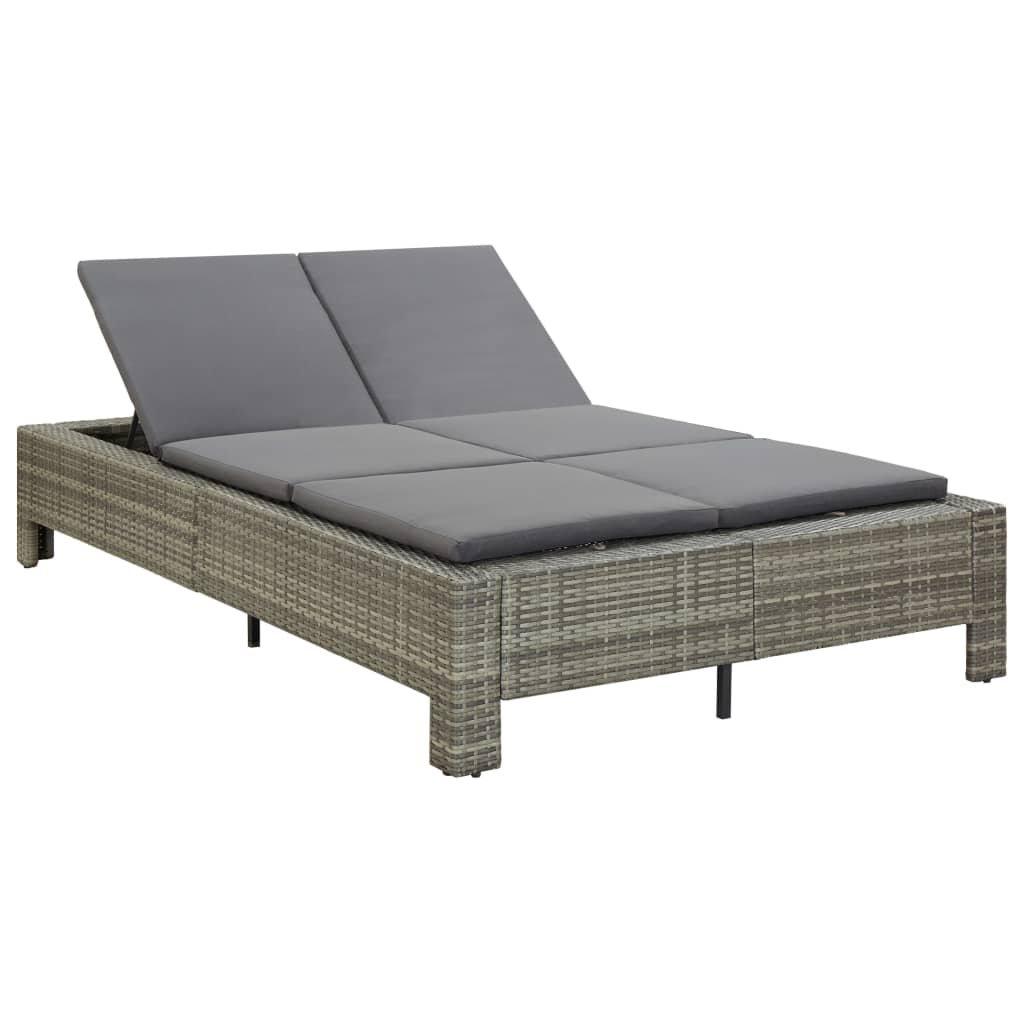 VidaXL Sonnenliege poly-rattan  