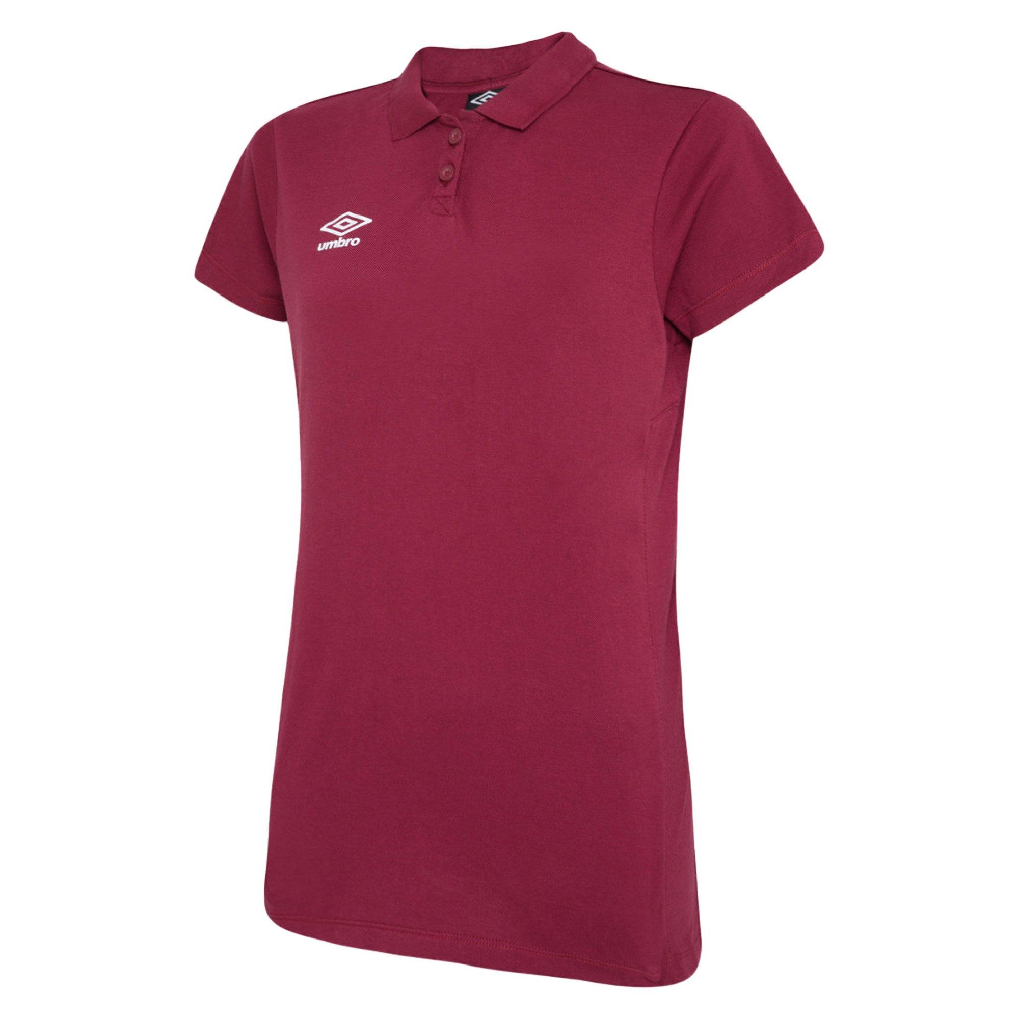 Image of Club Essential Poloshirt Damen Dunkelrosa 34