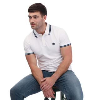 Timberland Kurzärmliges Poloshirt mit Kontraststreifen  