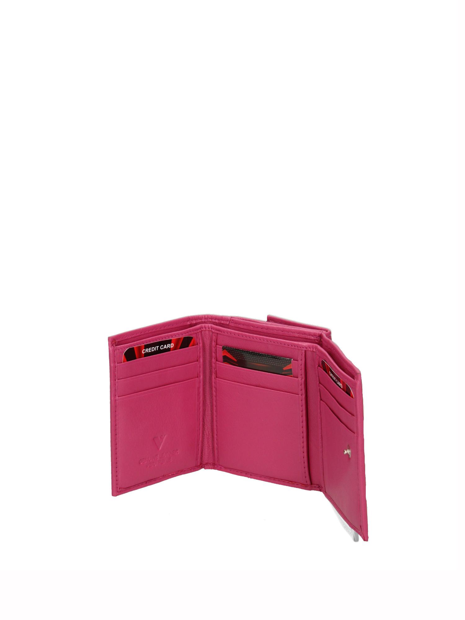 Sergio Valentini Portafoglio classico con chiusura a pressione  