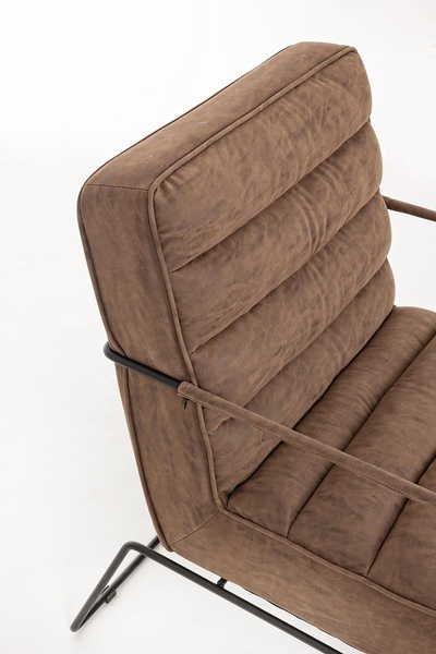 mutoni Fauteuil Brianna marron  