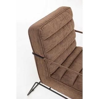 mutoni Fauteuil Brianna marron  