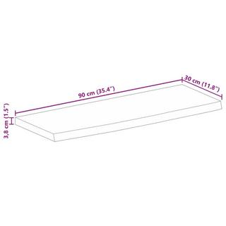 VidaXL piano per tavolo Legno  