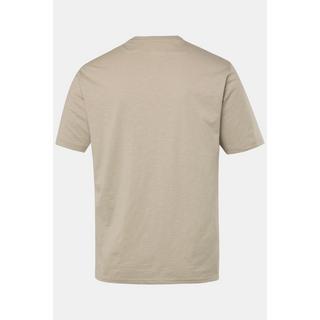 JP1880  T-shirt con mezze maniche e stampa sul petto, fino alla tg. 8XL 