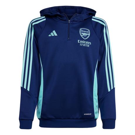 adidas  kinder-trainingsjacke mit kapuze arsenal 2024/25 