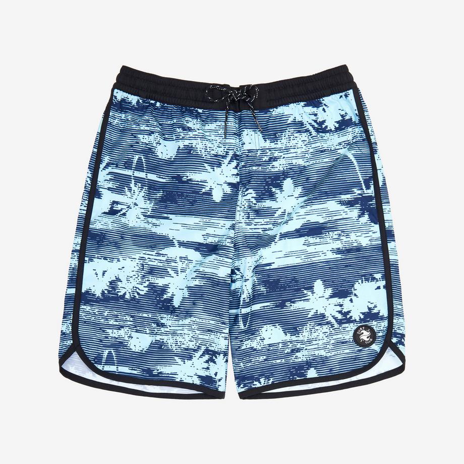 OLAIAN  Boardshort garçon surf mi-long polyester 