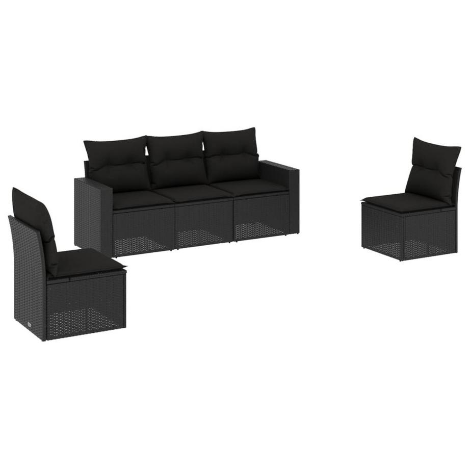 Garten sofagarnitur poly-rattan