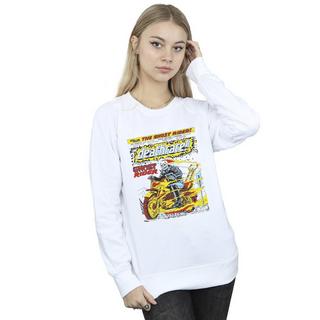 MARVEL  Ghost Rider Chest Deathrace Sweatshirt 