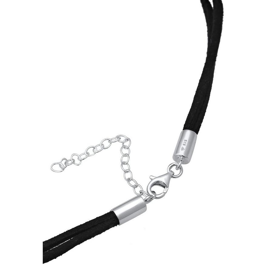 Elli  Halskette Choker Textilband 