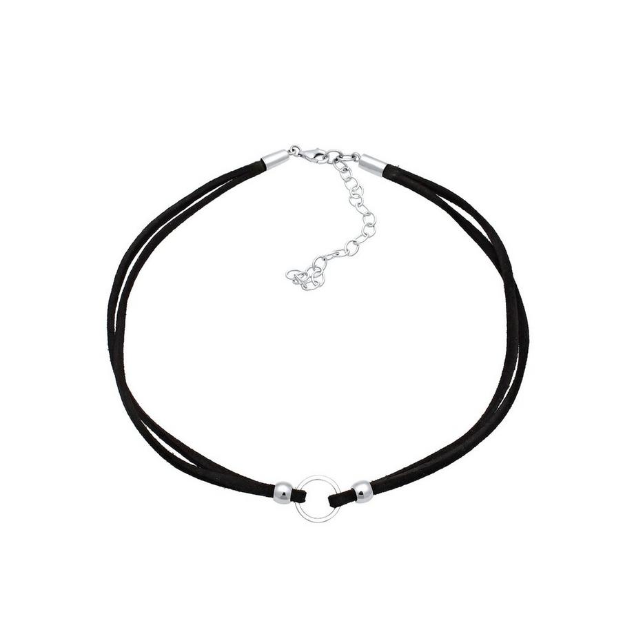 Elli  Halskette Choker Textilband 