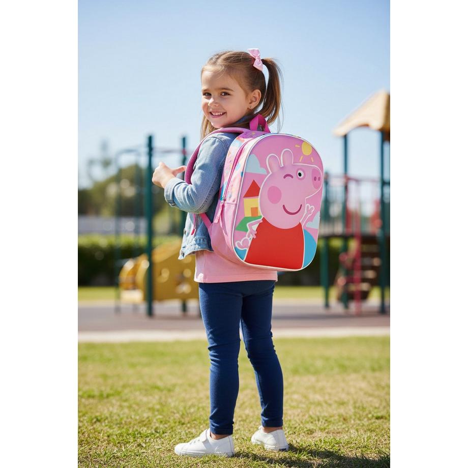 Disney  Sac à Dos Enfant 3D Peppa Pig 