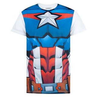 CAPTAIN AMERICA T-Shirt Imprimé Costume  