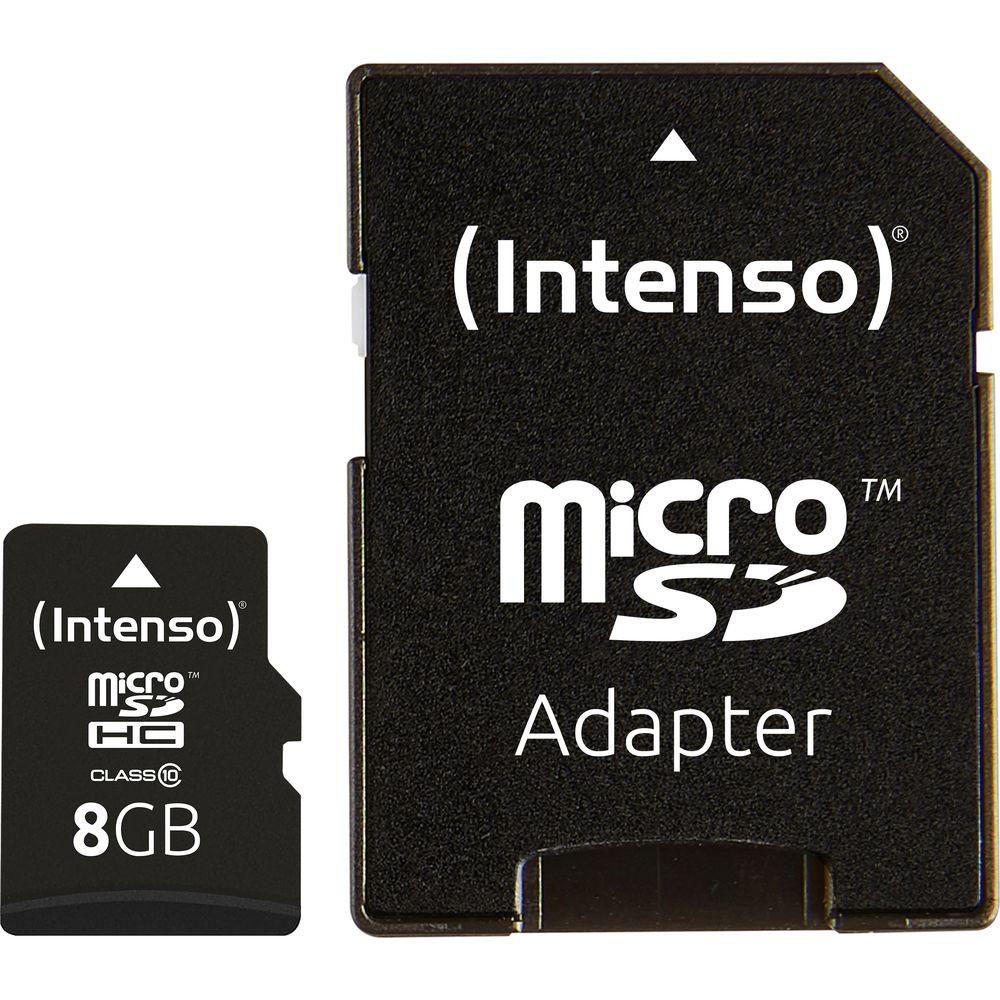 Intenso  Intenso 8GB MicroSDHC Classe 10 