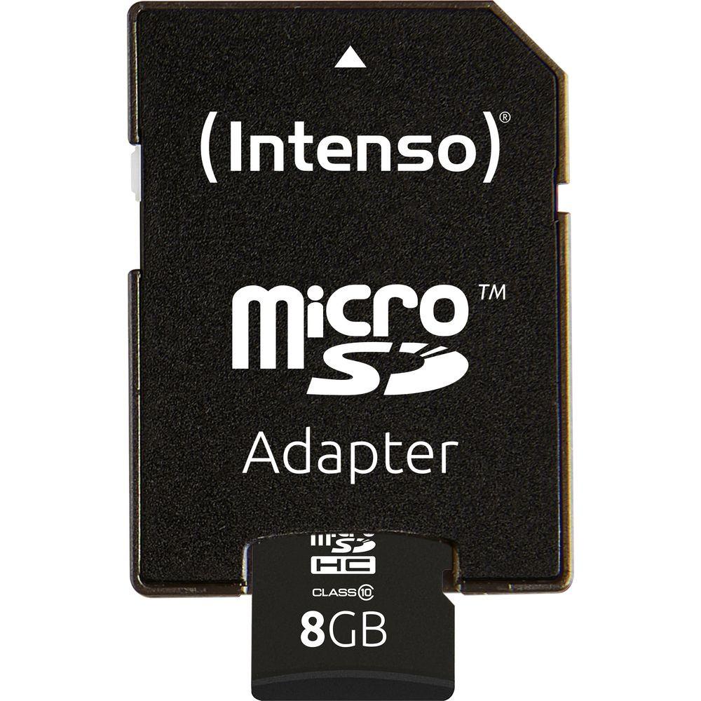 Intenso  Intenso 8GB MicroSDHC Classe 10 