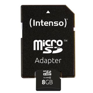 Intenso  INTENSO microSDHC Class 10 8GB 3413460 
