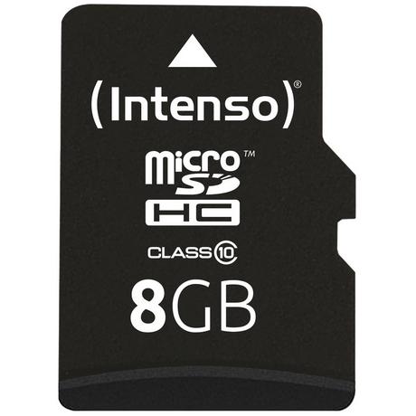 Intenso  INTENSO microSDHC Class 10 8GB 3413460 