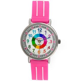 Kiddus  Time Teacher Pink Montre pour enfants 