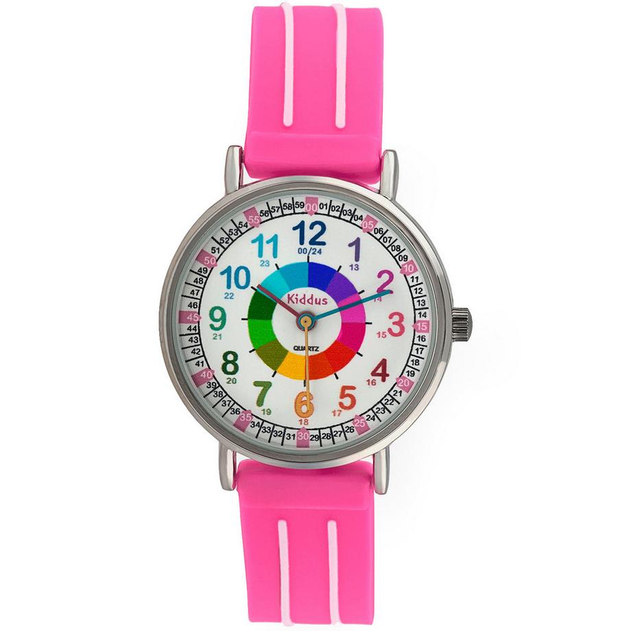 Kiddus  Time Teacher Pink  Kinderuhr 