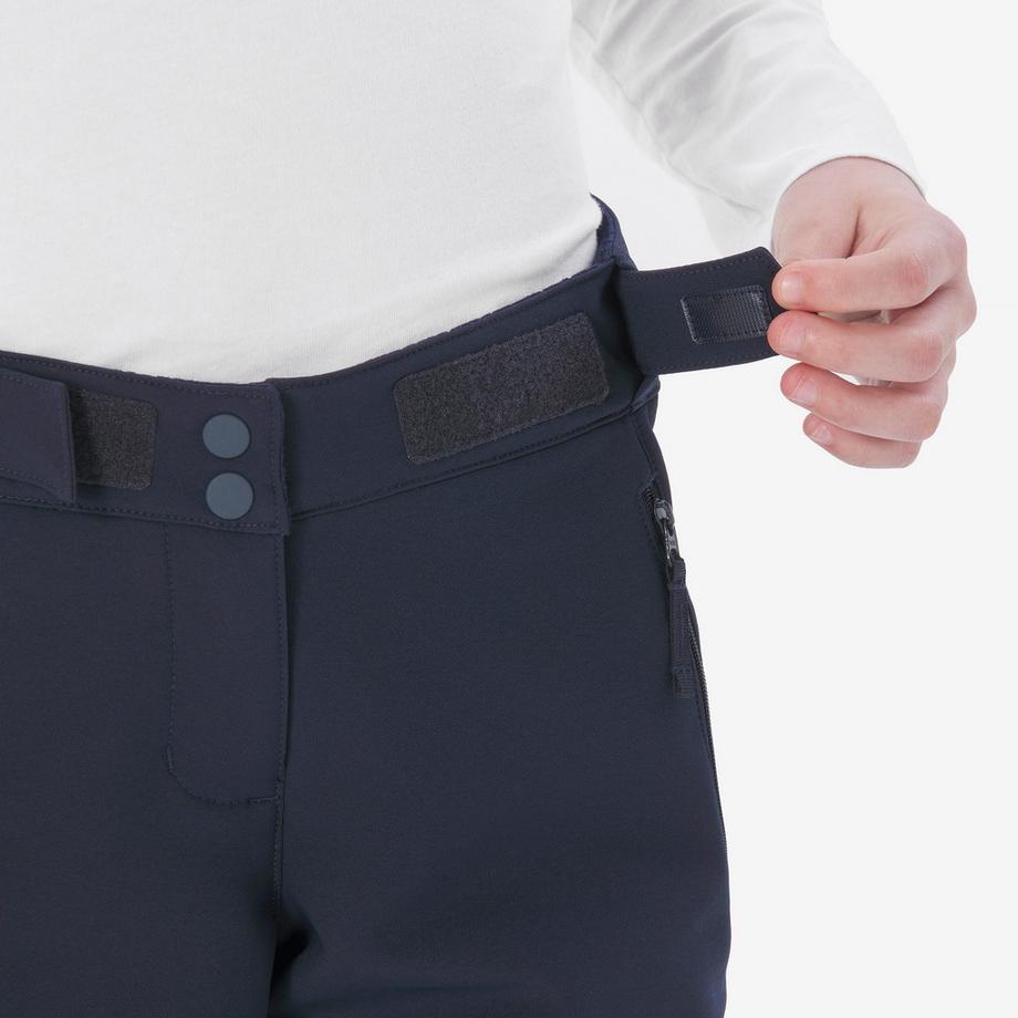 QUECHUA  Pantalon de randonnée softshell chaud enfant 7-15 ans, MH500 bleu 