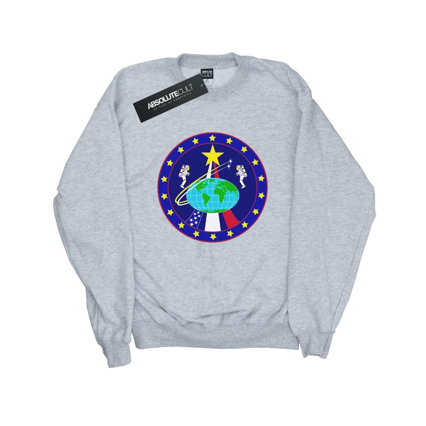 Image of Classic Globe Astronauts Sweatshirt Herren Grau 3XL