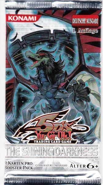 Yu-Gi-Oh!  The Shining Darkness Booster - 1. Auflage  - DE 