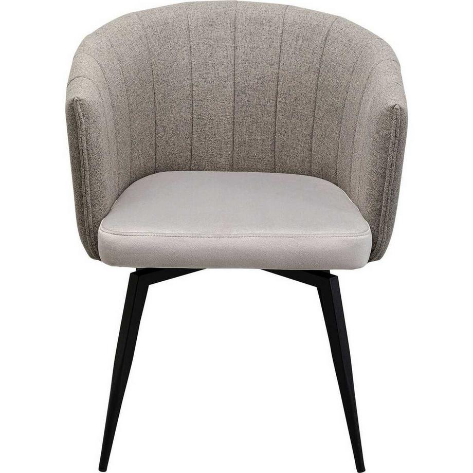KARE Design Sedia girevole Merida grigio  