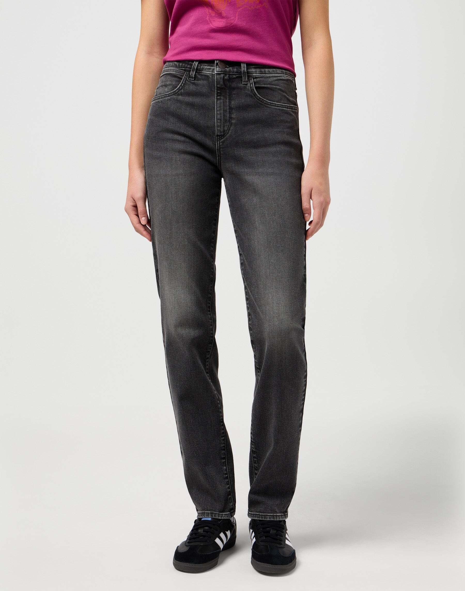 Image of Jeans Straight Damen Taubengrau W32