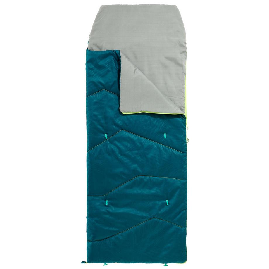 QUECHUA  Sacco a pelo bambino campeggio - MH100 10°C poliestere 