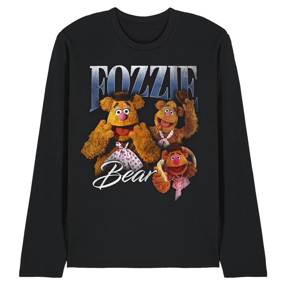 T-ShirtManches Longues Motif Fozzie L´ours Motiftyle Hommage