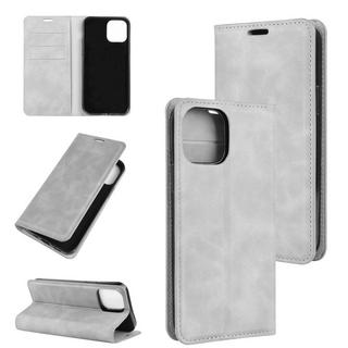 Cover-Discount  iPhone 12 / 12 Pro - Custodia Flip Silky Stand 