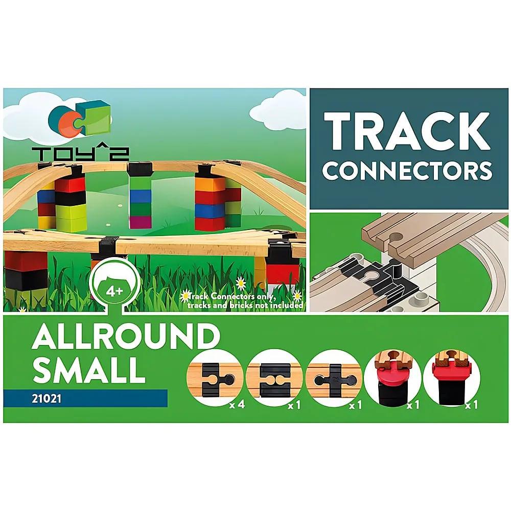 Image of Schienenverbinder Allround Paket (8Teile) Schwarz