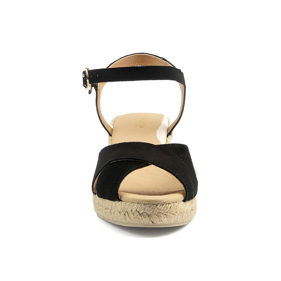 GEOX GELSA Sandales Compensées Espadrille  