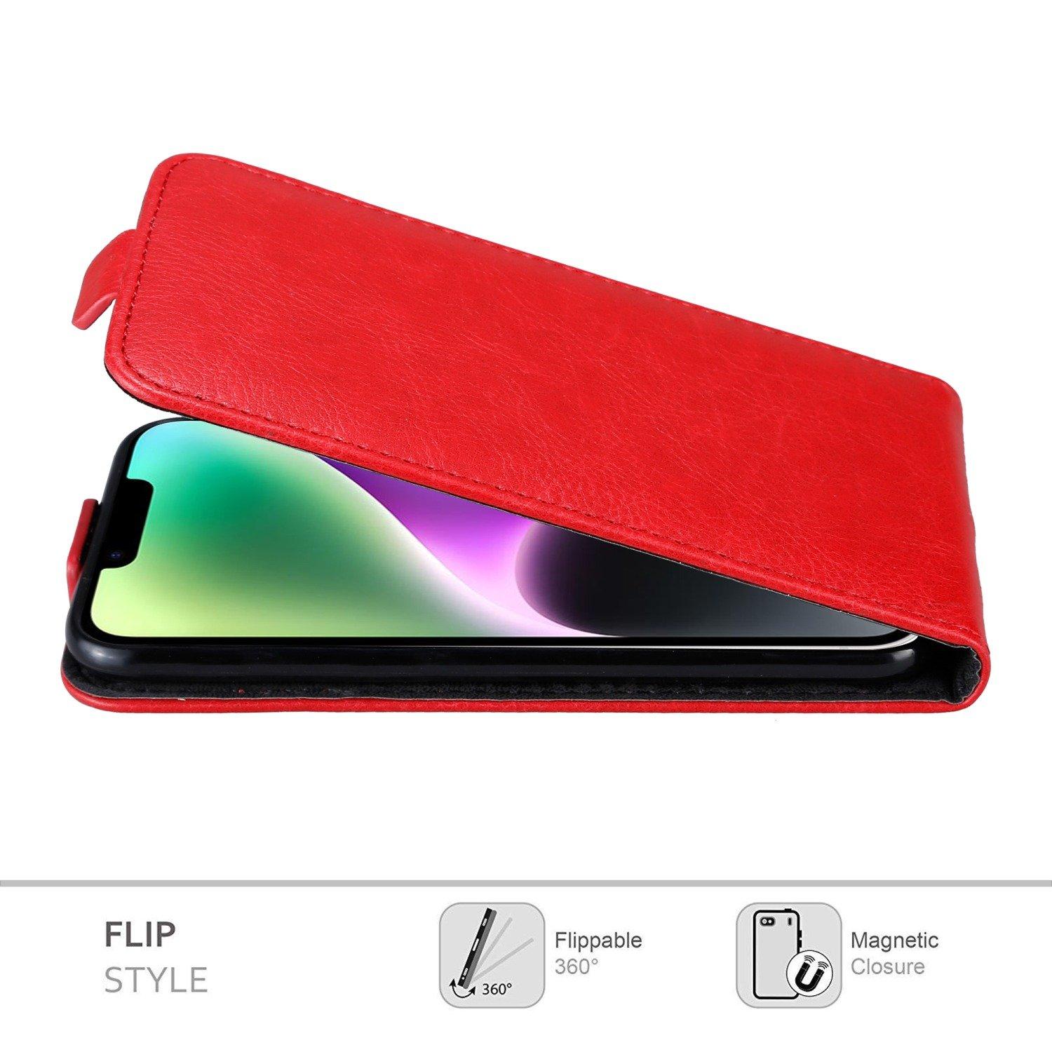 Cadorabo  Housse compatible avec Apple iPhone 14 PLUS - Coque de protection au design flip avec fermeture magnétique 