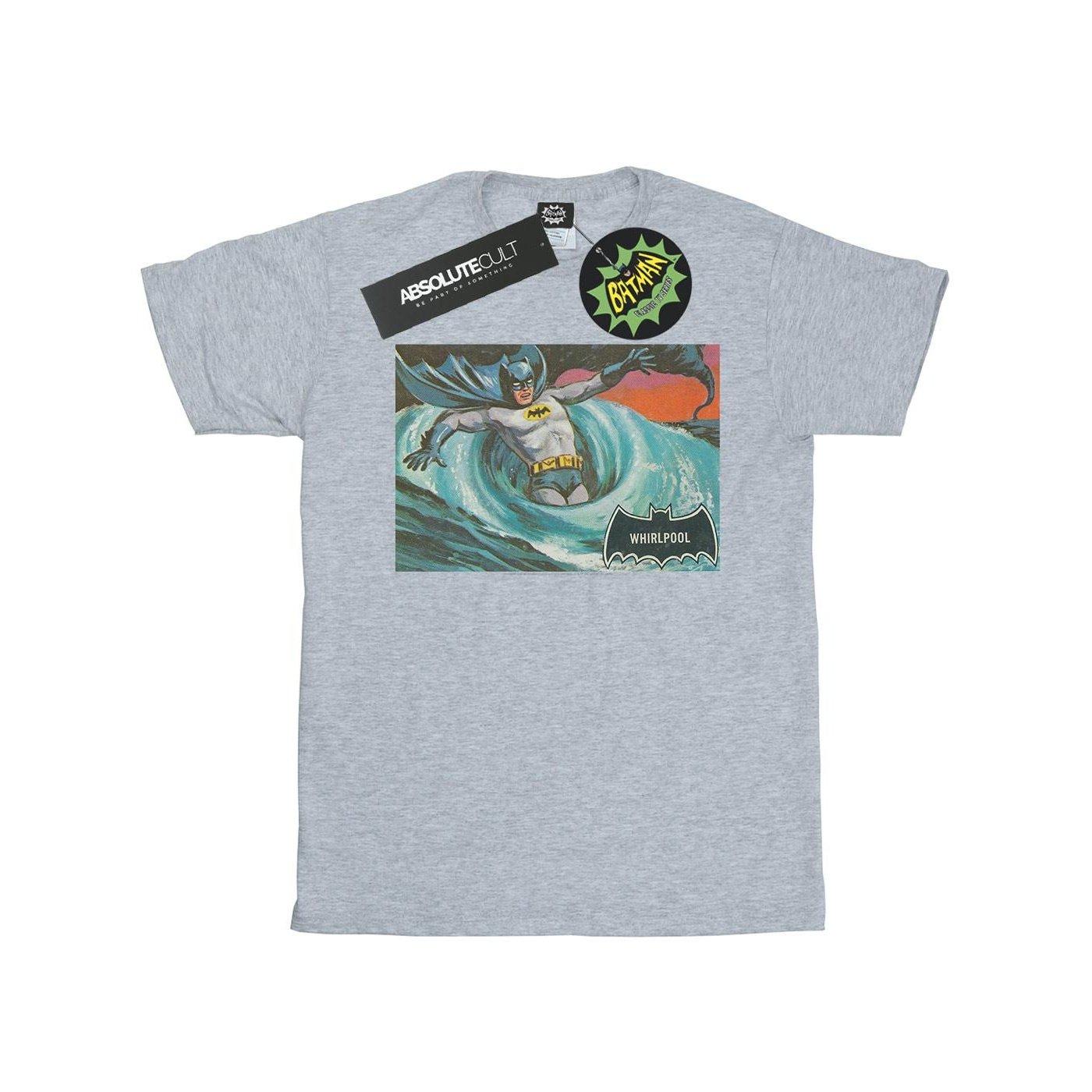 Image of Batman Tv Series Whirlpool Tshirt Jungen Grau 152-158