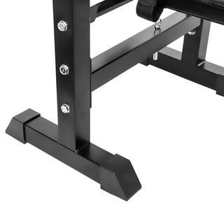 Tectake  Banc de Musculation d'Haltères pour Abdominaux Pliable 