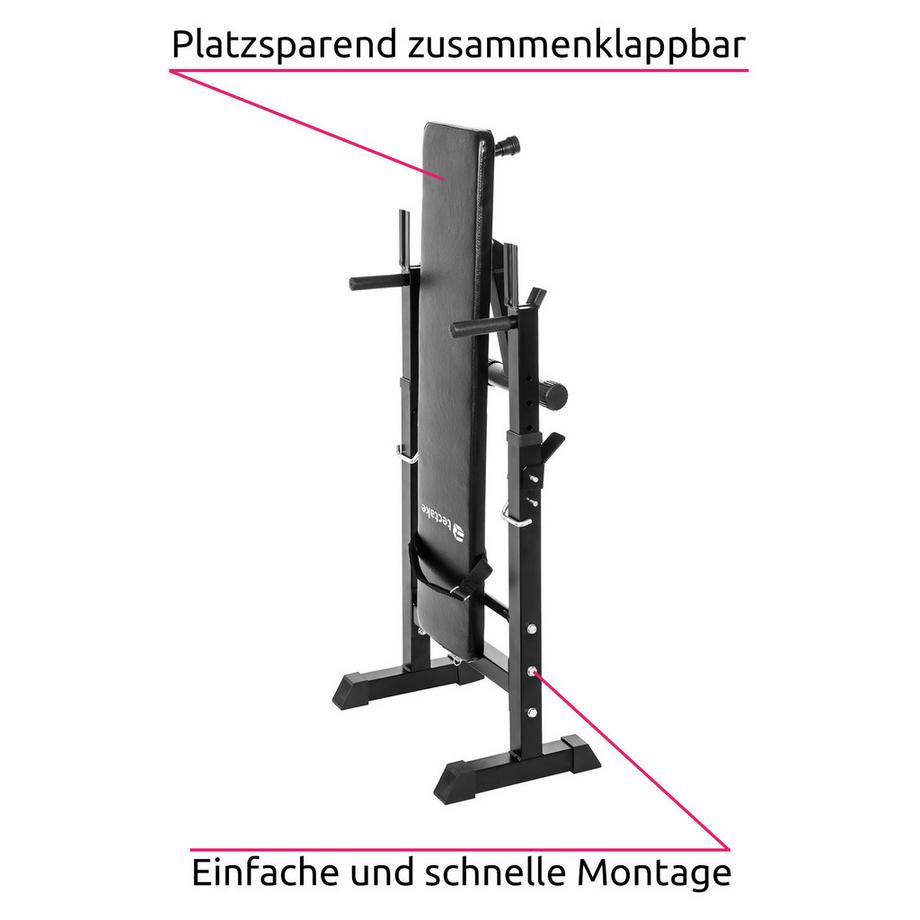 Tectake  Panca fitness   pieghevole 