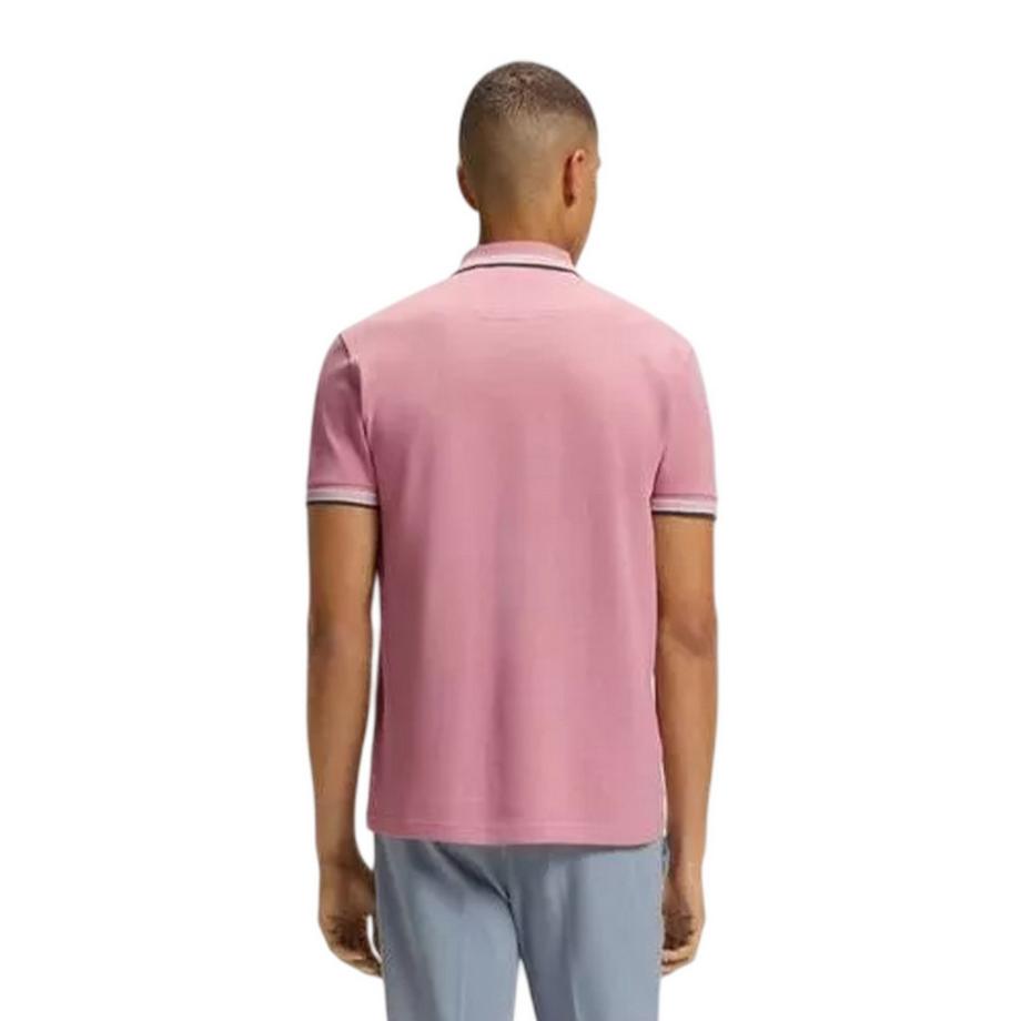 BOSS Polo Paddy con Bordo a Contrasto  