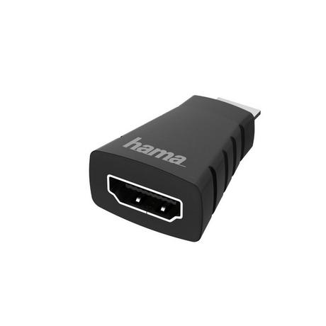 hama  Hama 00200347 Videokabel-Adapter HDMI Type C (Mini) HDMI Schwarz 