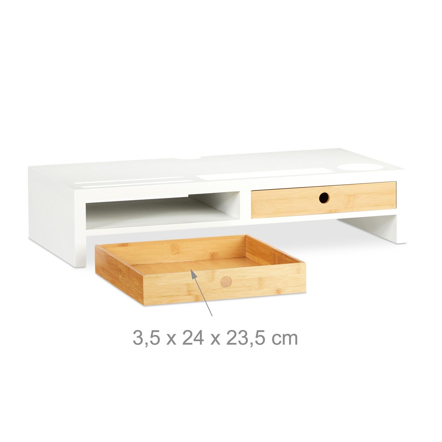 Northio Supporto per schermo con contenitore  