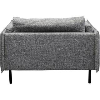 KARE Design Fauteuil Pola gris  