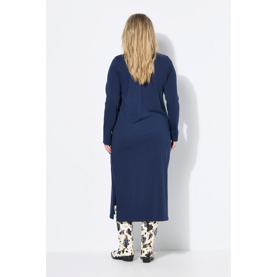 Studio Untold Robe Maxi Jersey Manches Longues  