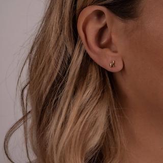 Glanzstücke München  Femme Puces d'oreilles en argent Alpaga 