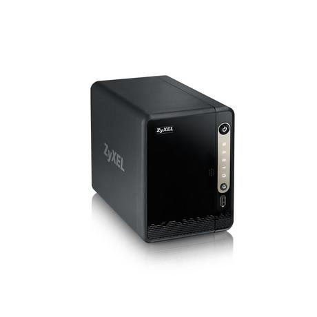 ZyXEL  NAS326 NAS Desktop Eingebauter Ethernet-Anschluss Schwarz Armada 380 